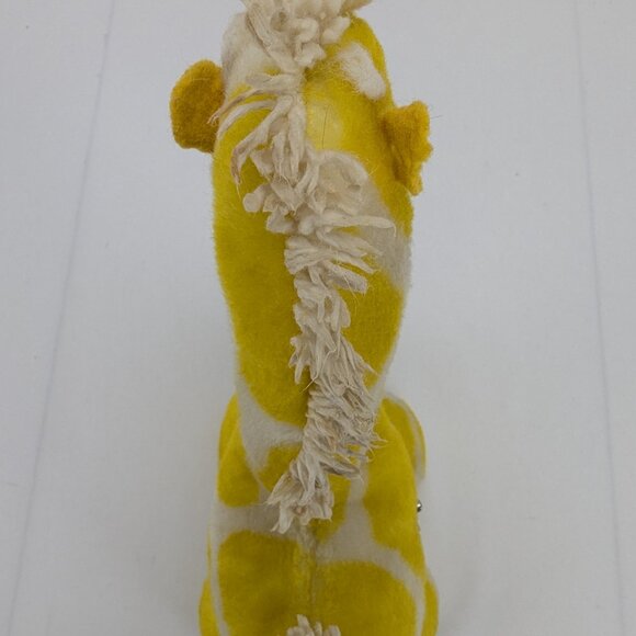 Vintage Eden Yellow Giraffe Musical Plush Windup Stuffed Animal 9.5" Not Working - Picture 8 of 14